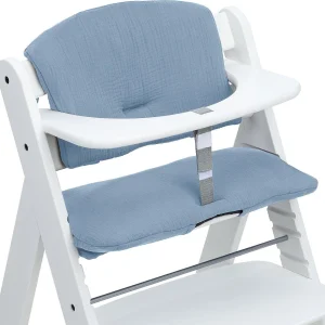 HAUCK Hochstuhlauflage, Dusty Blue 14