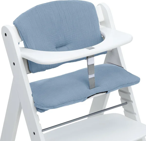 HAUCK Hochstuhlauflage, Dusty Blue 3