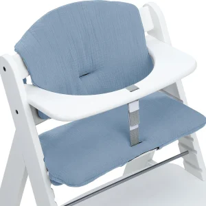 HAUCK Hochstuhlauflage, Dusty Blue 16
