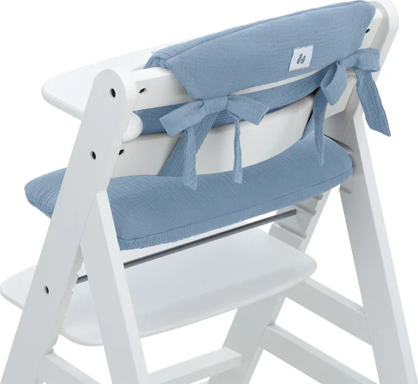 HAUCK Hochstuhlauflage, Dusty Blue 8