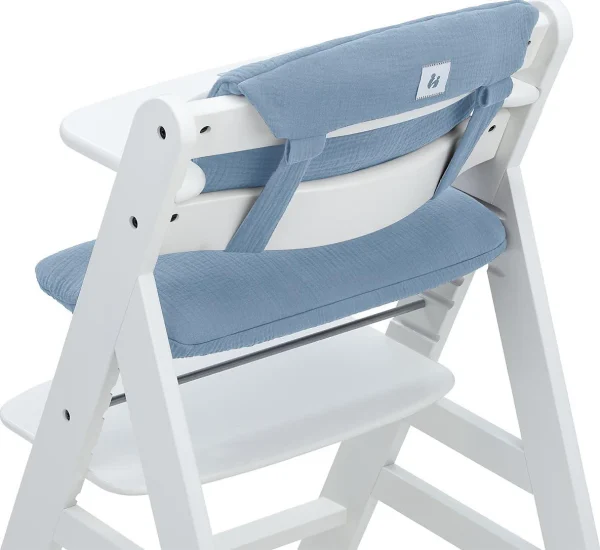 HAUCK Hochstuhlauflage, Dusty Blue 9