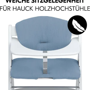 HAUCK Hochstuhlauflage, Dusty Blue 30