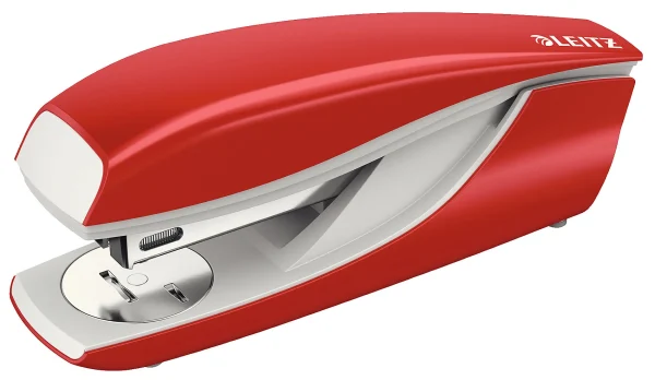 Leitz Nexxt Büroheftgerät (Metall) Rot, 65 Mm, Heftleistung: 30 Blatt (80 G/m²) 1