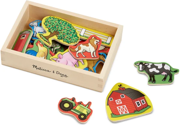 Melissa & Doug Magnete Aus Holz, Bauernhof 1