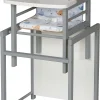 MyToys COLLECTION Hochstuhl X-TRA II Platingrau Lackiert, Wal Von SCHARDT 28