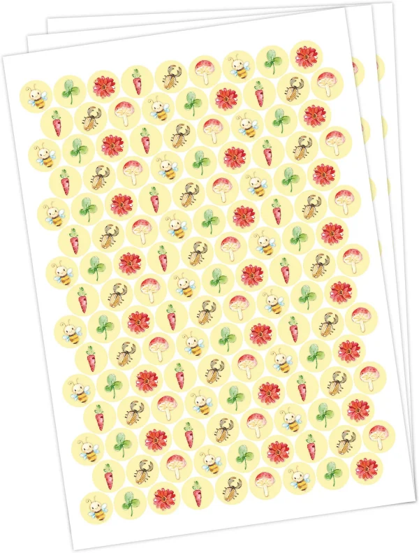 PAPIERDRACHEN Belohnungstafelset Waldtiere, 10 Bogen Inkl. Sticker 4