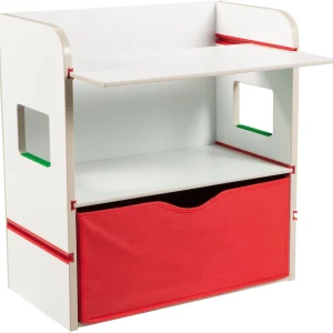 Worldsapart Ablageregal Room2Build, Mit Canvas Schublade 14