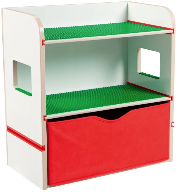 Worldsapart Ablageregal Room2Build, Mit Canvas Schublade 5