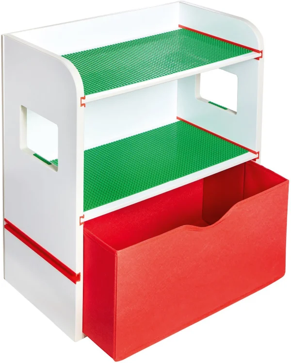 Worldsapart Ablageregal Room2Build, Mit Canvas Schublade 6