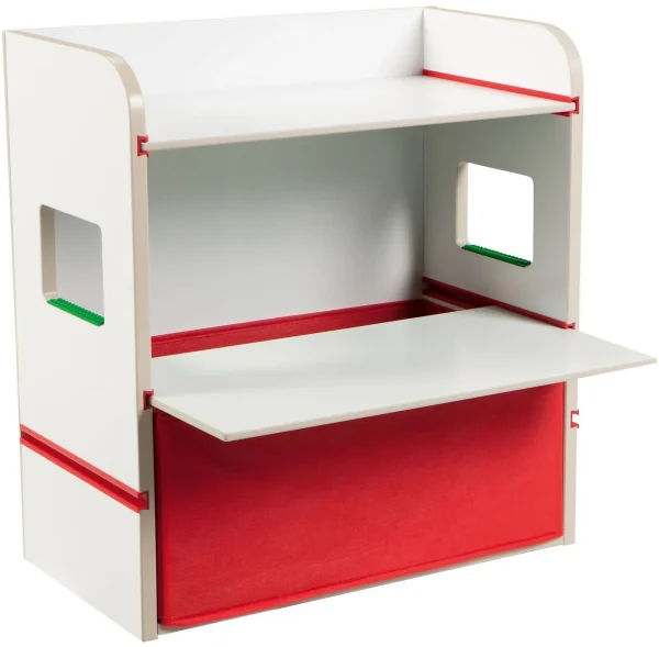 Worldsapart Ablageregal Room2Build, Mit Canvas Schublade 7